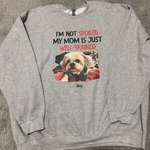 Gildan Gray Dog Graphic Sweatshirt 4xl women’s